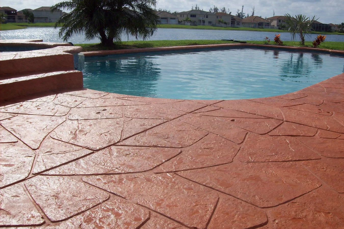 Stamped concrete services in Wichita Falls, TX